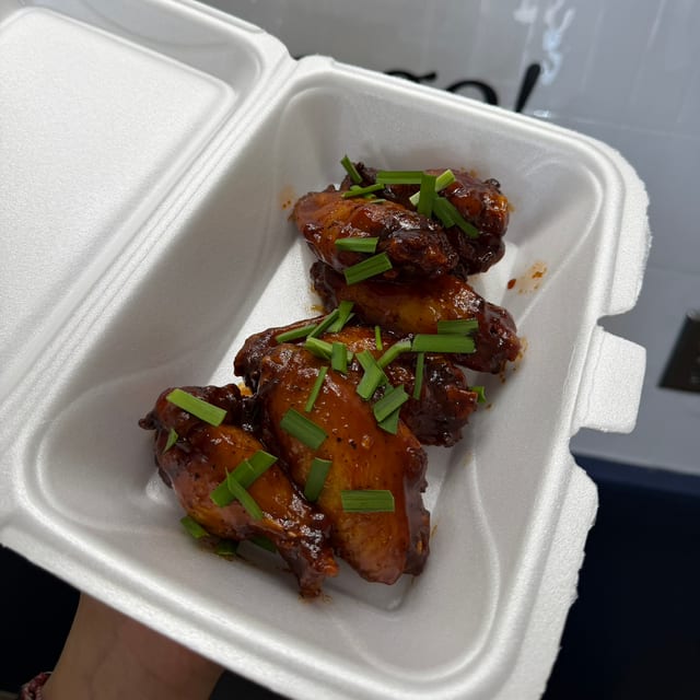 A5. Sweet & Spicy Wings.